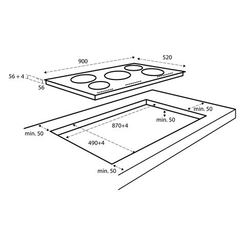 Inventum Inbouw Inductiekookplaat IKI9035MAT KeukenStijn