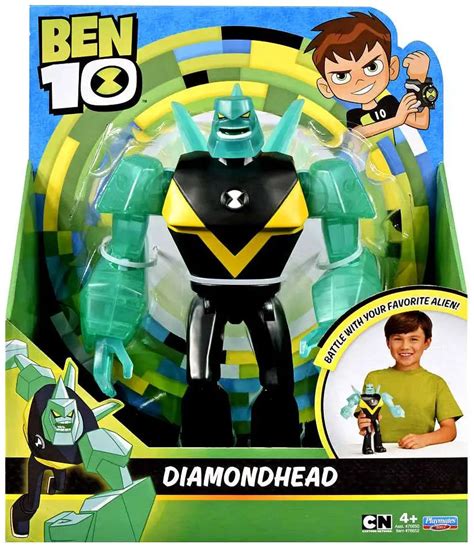 Ben 10 Giant Diamondhead 10 Action Figure Playmates - ToyWiz