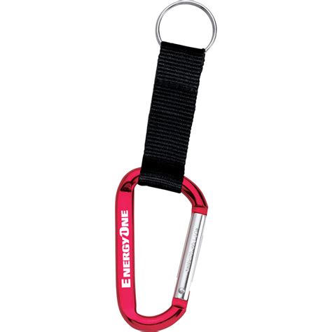 Carabiner Clip Keychains With Logo