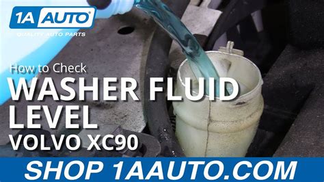 How To Check Washer Fluid Volvo Xc Youtube