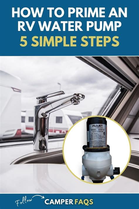 How To Prime An Rv Water Pump 5 Simple Steps Artofit