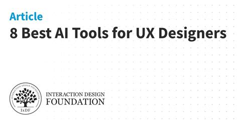 8 Best Ai Tools For Ux Designers Ixdf