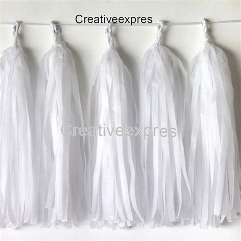 Tissue Paper Garland Etsy