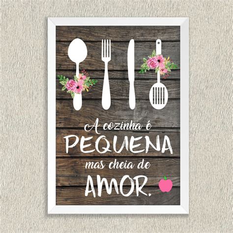 Quadro Decorativo Cozinha | Elo7 Produtos Especiais