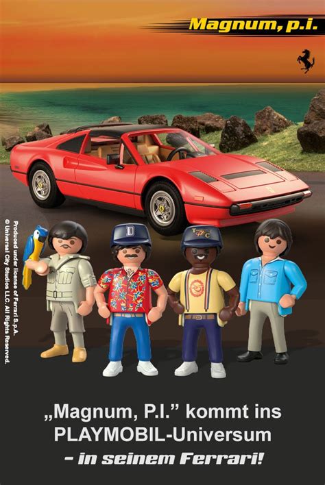 Playmobil DE Magnum P I Ferrari 308 GTS Quattrovalvole Jetzt