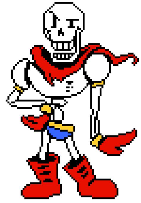 Underhell Papyrus Battle Sprite Pixel Art Maker Images 14688 Hot Sex Picture