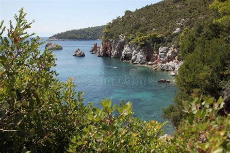 Mediterranean Azure Coves And Beautiful Bays Stock Image Image Of