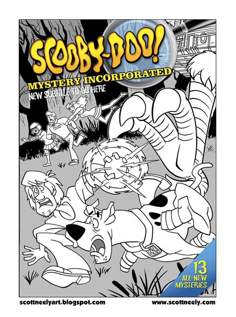 Scott Neely's Scribbles and Sketches!: SCOOBY-DOO MYSTERY INCORPORATED ...