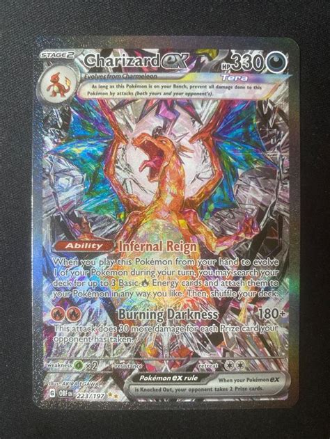 Charizard Ex 223 Glurak Dracaufeu Obsidian Flames EN Ab 1 Kaufen