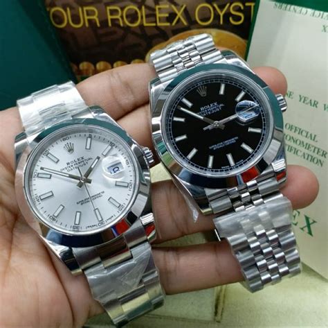 Jual Promo Jam Tangan Rolex DateJust Automatic Swiss Clone Factory