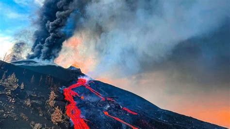 D A El Volc N De La Palma Tiene Cambios Apreciables En La