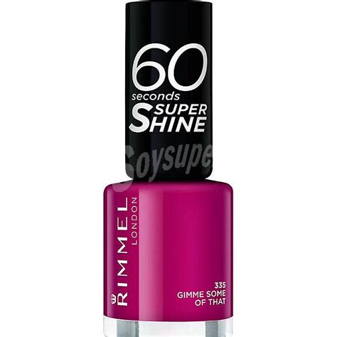 Rimmel London Esmalte de uñas 60 Seconds Super Shine nº 335 Gimme some