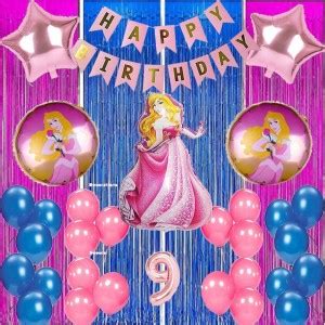 Attache Princess Theme Foil Balloon For Birthday Decoration Items