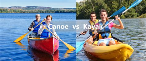 Canoe vs kayak - lightgarry