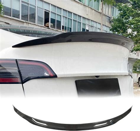 Amazon Jcing Dry Carbon Fiber Spoiler Wing For Tesla Model Y Suv