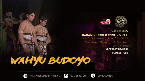 Live Ketoprak Wahyu Budoyo Aryo Penangsang Golek Wahyu Juni