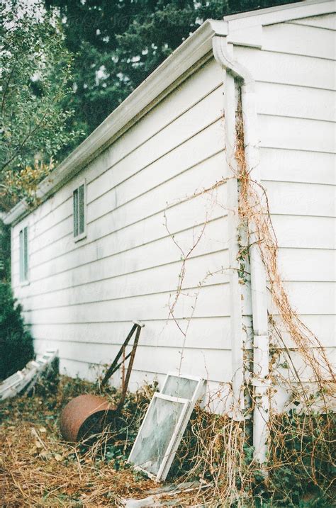 "Old Garden Shed In Backyard." by Stocksy Contributor "Sarah VanTassel