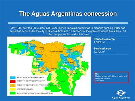 Ppt History Of Aguas Argentinas Powerpoint Presentation