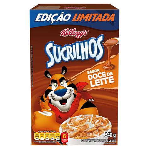 Cereal Matinal Doce de Leite Kellogg s Sucrilhos Caixa 240g Pão de Açúcar