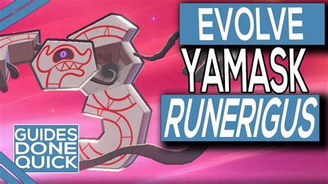 How To Evolve Yamask Into Runerigus In Pokemon Sword And Shield Youtube