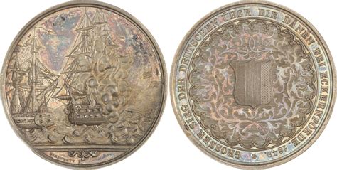 Schleswig Holstein Königliche Linie Medaille 1849 Friedrich VII 1848