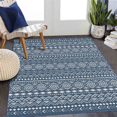 Amazon.com: vivorug Washable Rug, Ultra Soft Area Rug 5x7, Non Slip ...