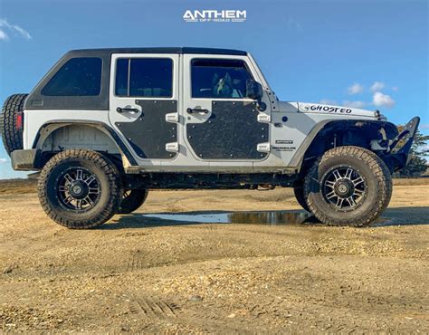 2017 Jeep Wrangler Jk Wheel Offset Aggressive 1 Outside Fender Suspension Lift 35 916434