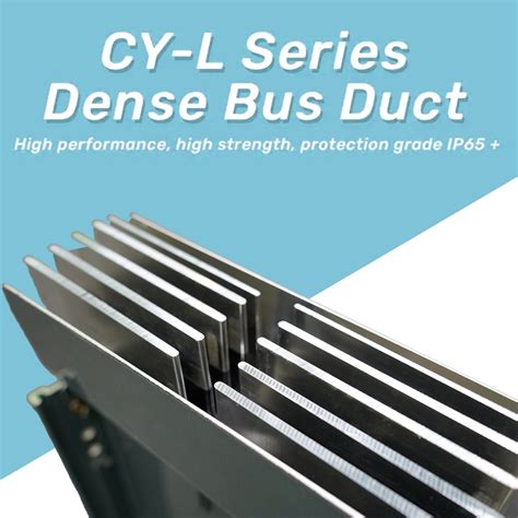 Power Supply Distribution Compact Aluminum Bus Duct Copper Busbar