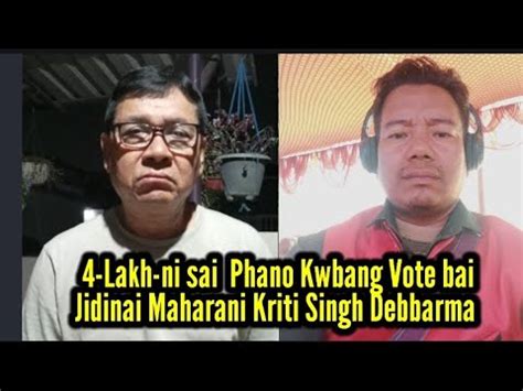 Lakh Ni Saiphano Kwbang Vote Bai Kwplai Wngnai Maharani Kriti Singh