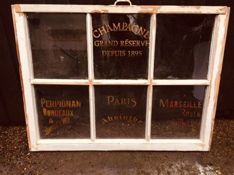 French Champagne Window La Maison