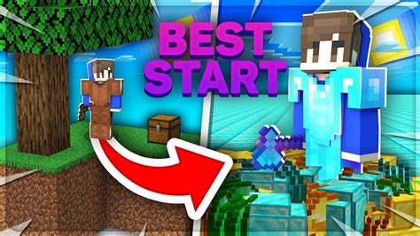 Best Start On A Reset Minecraft Skyblock Akumamc Youtube