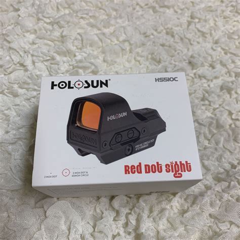 実物holosun Hs510c ドットサイト ホロサイト ホロサン サークルドット 光学機器パーツ｜売買されたオークション情報、yahooの商品情報をアーカイブ公開 オークファン