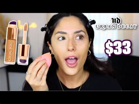 NEW URBAN DECAY NAKED QUICKIE 24HR CONCEALER Review And Test Wear