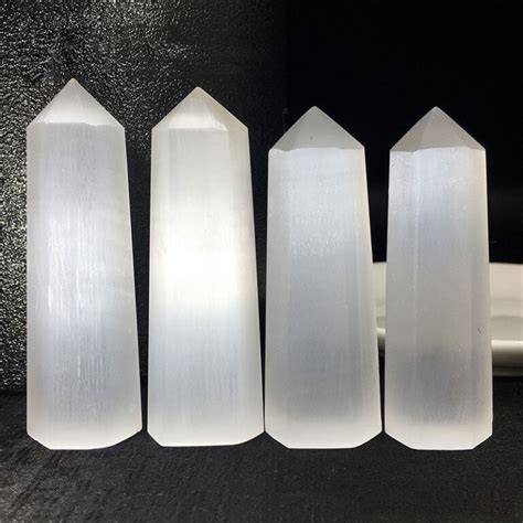 Selenite Tower Raw Crystal Bulk