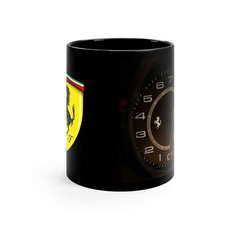 Ferrari Mug Ferrari Racing Speedometer Mug Racing Cups Unique Mug