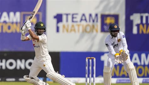 Pak Vs Sl Rain Forces Early Stumps On Day Two After Saud Salmans