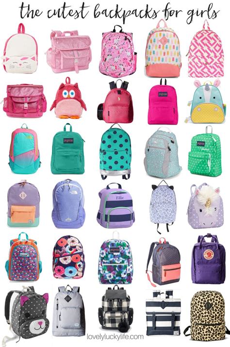 Back to School! Cute Backpacks for Girls - Lovely Lucky Life