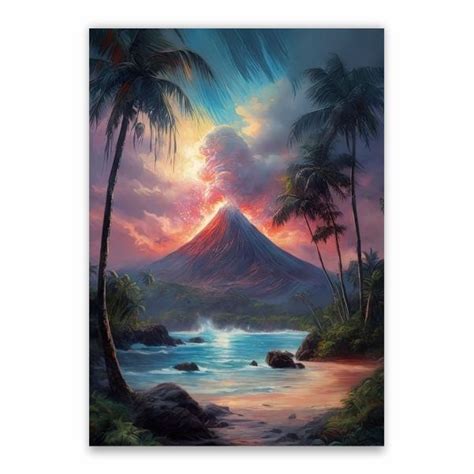 island volcano poster  shop today   tomorrow takealotcom