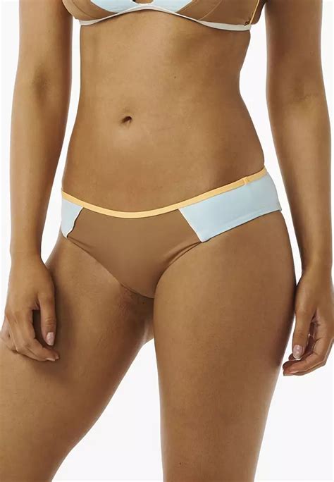 Rip Curl Hibiscus Heat Splice Cheeky Coverage Bikini Bottom 2024 Buy