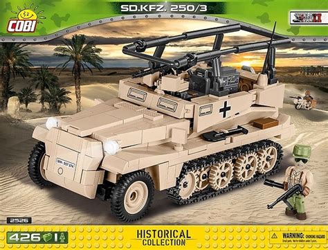 WW2 Sd Kfz 250 3 Niemiecki Transporter COBI 2526 10168588571