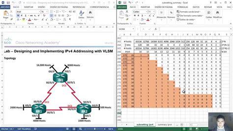 6 3 3 7 Lab Designing And Implementing IPv4 Addressing With VLSM