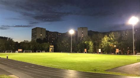 Illuminazione Impianti Sportivi Fael Luce Per Il Centro Mei Di Mosca