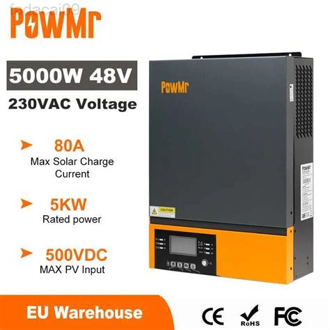 Power Up Your Ride With Powmr Hybrid 5kw Car Jump Starter Off Grid Pure Sine Wave Powmr Hybrid