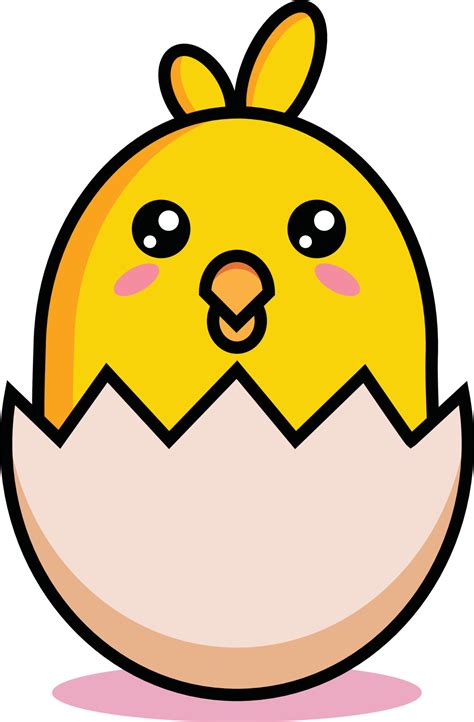 Very Cute Hatching Chicks 7798386 Vector Art At Vecteezy