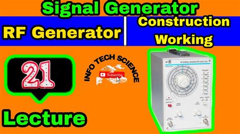 What Is Signal Generator And How Rf Signal Generator Workrf Signal