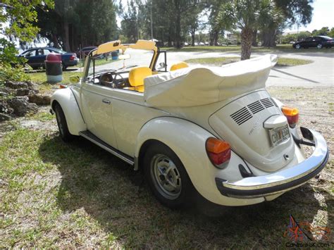 Unique Fuel Injected Super Beetle Karmann Convertible