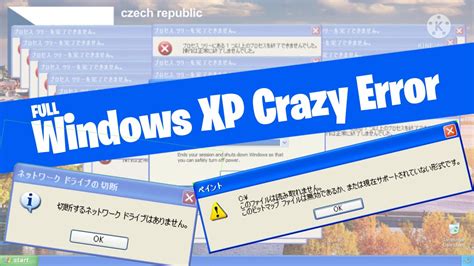 Windows Xp Crazy Error V2 [full] Youtube