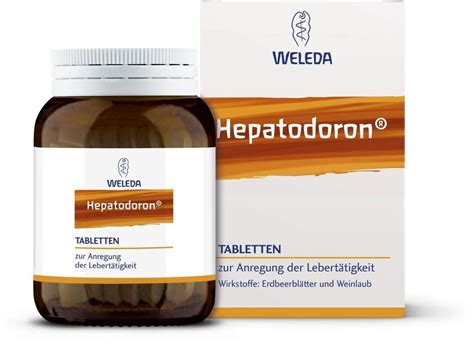 Weleda Hepatodoron Tabletten 200 Stk Ab 21 87 Preisvergleich Bei