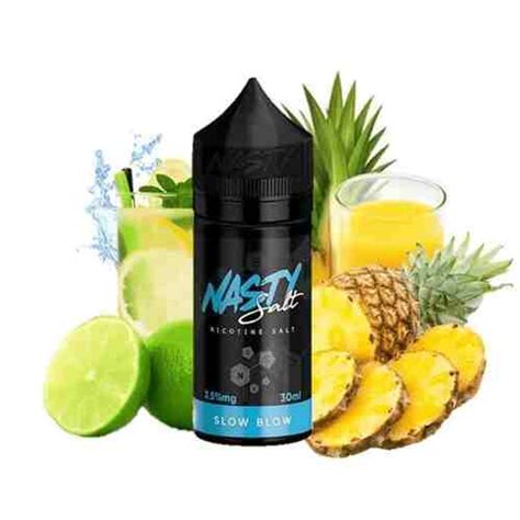 Slow Blow Nasty Salt 30ml Voopoo Vape Nasty Dubai