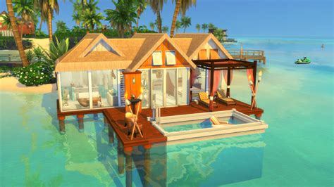 I M Back In Sulani With This Beach House Island Living And Base Game Only R Thesims